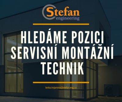 Hledáme zaměstnance na pozici servisní montážní technik – obor elektrikář