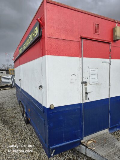 Food truck k renovaci doklady NL pojizdny stanek vending